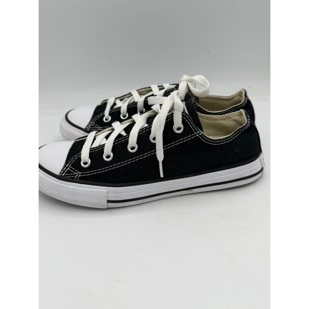 Converse Chuck Taylor All Star Low Top Black Sneakers Youth Size 2